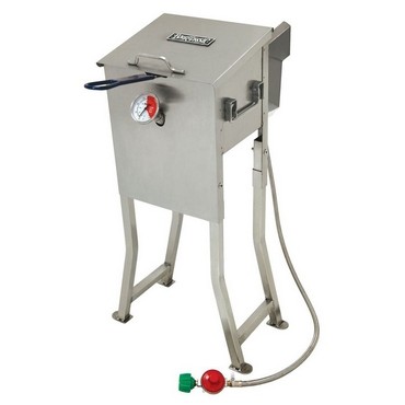 2.5 Gallon Stainless Steel Deep Fryer