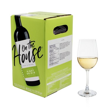 On The House Pinot Grigio Style Wine Kit