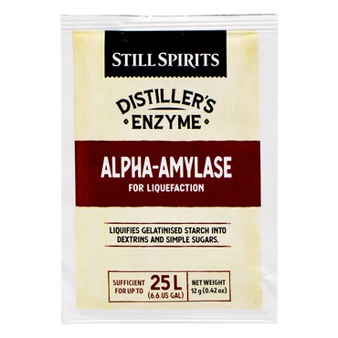 Still Spirits Distiller's Enzyme - Alpha Amylase - 12 g