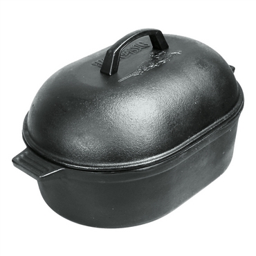 Bayou Classic | Cast Iron Oval Roaster - 12 Qt.