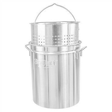 Bayou Classic | 44 Qt. SS Stock Pot with Basket