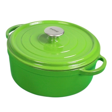 Bayou Classic | Cypress Green Enameled Cast Iron Dutch Oven - 5 Qt.
