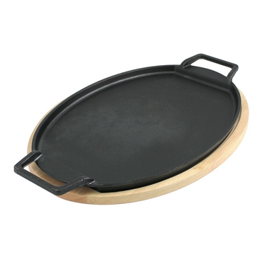 Bayou Classic | Cast Iron Fiesta Fajita Pan