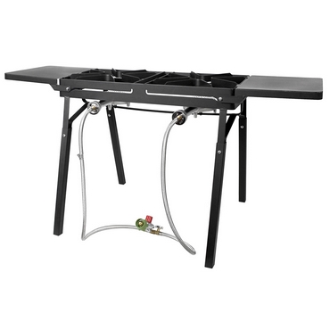 Bayou Cast Iron Outdoor Patio Dual Burner - DB375
