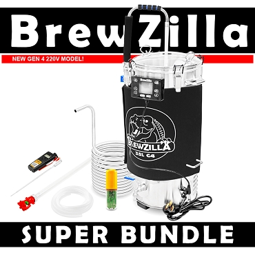 BrewZilla Generation 4 All Grain Brewing System - Super Bundle | 35L (220V)