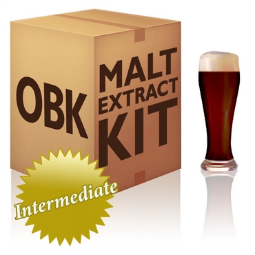 American Brown Ale - 3.25 US Gallon Malt Extract Homebrew Recipe Kit with Specialty Grains