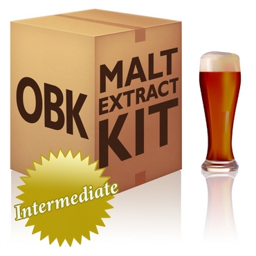 American Amber Ale - 5.25 US Gallon Malt Extract Homebrew Recipe Kit with Specialty Grains