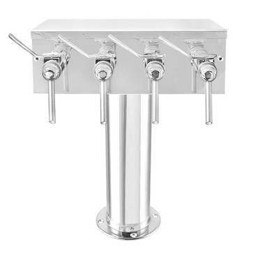 Micromatic Stainless Steel Four Faucet 