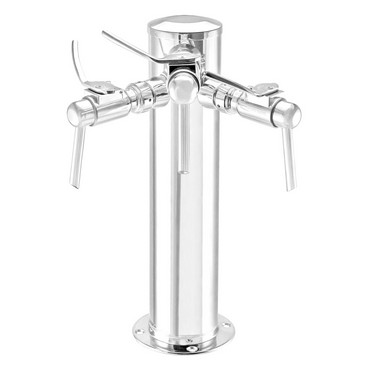Micromatic Stainless Steel Triple Faucet Wine Tower [DS-133-PSS-W]