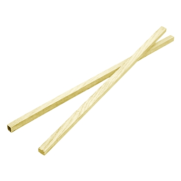 2 Pack of French Oak Sticks Lightly Toasted