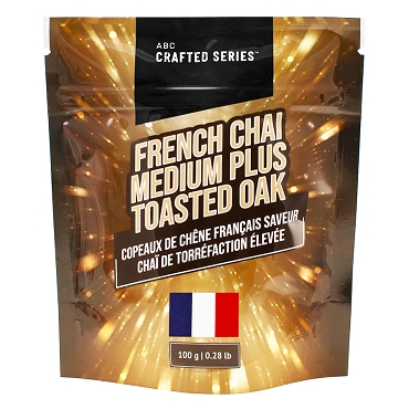 ABC Crafted Series French Chai Medium Plus Toasted Oak Chips (3.5 oz)