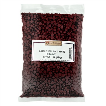 Bottle Seal Wax Beads - Burgundy(1 lb)
