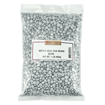 Bottle Seal Wax Beads - Silver(1 LB)